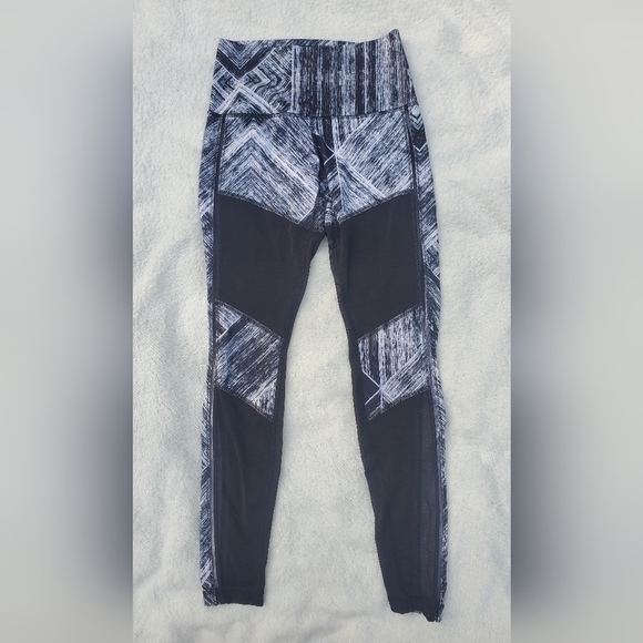Lululemon hot to street pant sweat wicking mesh pull on leggings in heat wave 6 - Picture 8 of 12